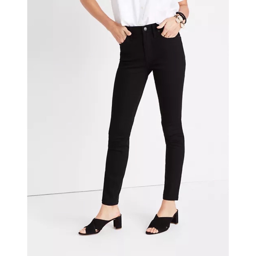 Madewell Black Skinny Jeans for Women